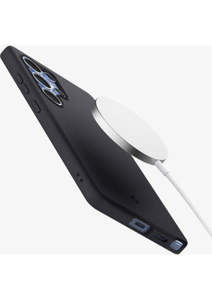 Galaxy S25 Ultra Kılıf Silicone Fit (Silikon) MagFit özellikli Black - ACS09017 fırsatları