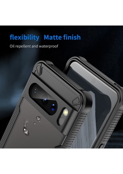 Google Pixel 8 Pro Kılıf, Darbeye Dayanıklı Telefon Tampon Kılıfı, Çizilmez Telefon Kılıfı Kılıfı Google Pixel 8 Pro (Yurt Dışından)