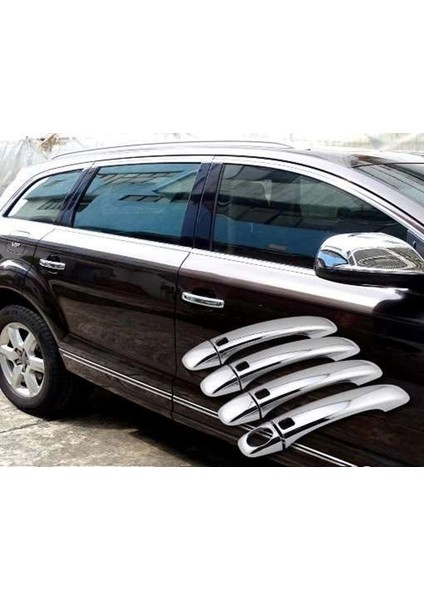Audi Q5 Uyumlu 2010 2017 Kapı Kolu (Sensörlü) Abs (Plastik) Krom