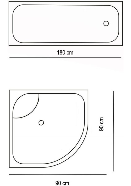 Banyo Perdesi 1X180X200 Tek Kanat Duş Perdesi Halka Hediyeli Duşakabin Perdesi Lets Swim