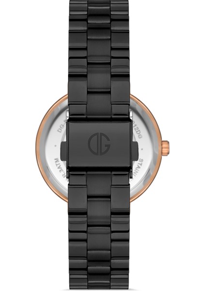 Davıd Guner Rose Siyah Kaplamalı Siyah Kadranlı Kadın Kol Saati fırsatları