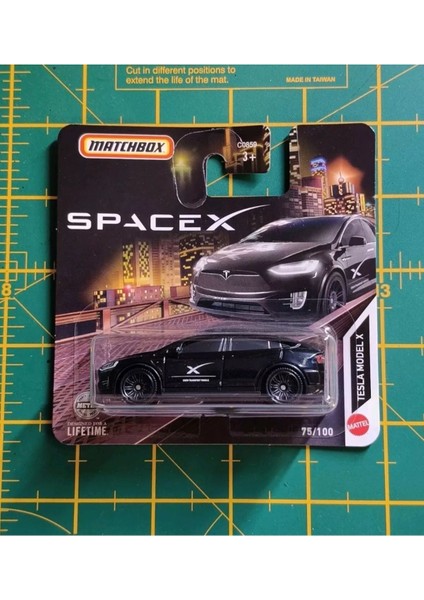 Matchbox 2024 Tesla Model x Space x Oyuncak Araba Koleksiyon Modeli