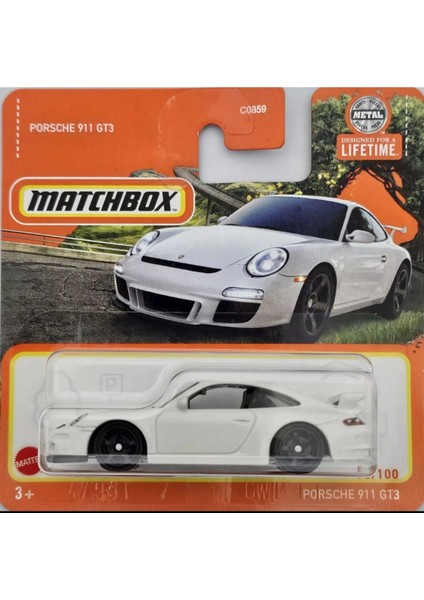 Matchbox 1/64 Porsche 911 Gt3 Beyaz Oyuncak Araba Koleksiyon Modeli