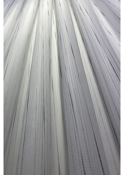 Colin Siyah Çizgili Ekru Tül Perde (1/3 Sık Pile) fırsatları