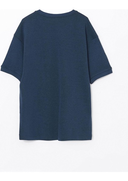 Xsıde Bisiklet Yaka Kısa Kollu Baskılı Erkek Sweatshirt fiyatları
