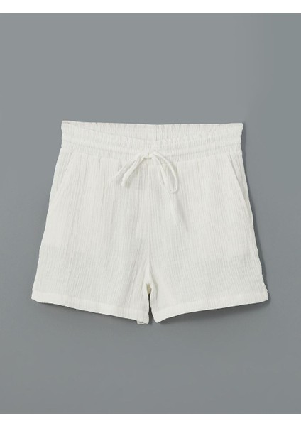 Lcw Vision Beli Lastikli Dokulu Kadın Şort indirimleri