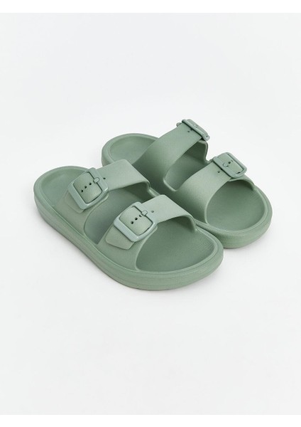 Lcw Steps Toka Detaylı Çift Bantlı Erkek Çocuk Terlik