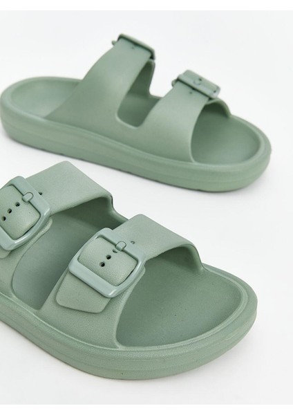 Lcw Steps Toka Detaylı Çift Bantlı Erkek Çocuk Terlik modelleri
