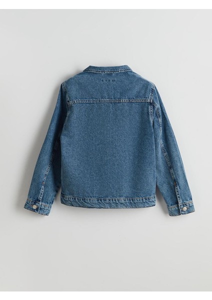 Lcw Kids Gömlek Yaka Erkek Çocuk Jean Ceket fiyatları