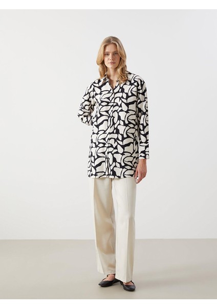 Lcw Modest Desenli Kadın Gömlek Tunik fiyatları
