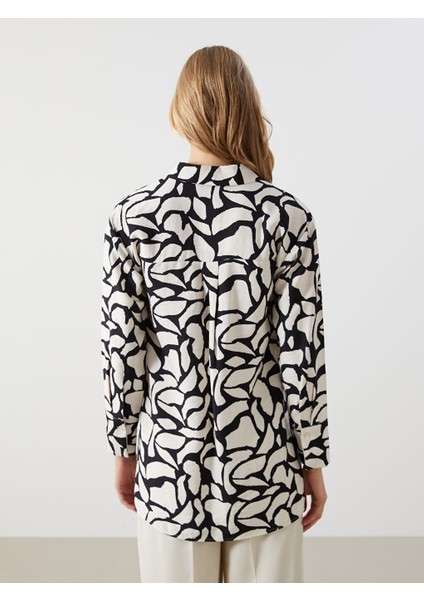 Lcw Modest Desenli Kadın Gömlek Tunik fırsatları