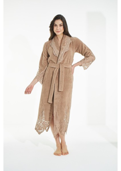 Dantelli Bambu Cotton Triga Bornoz fiyatları