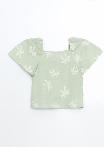 Lcw Kids Kare Yaka Kız Çocuk Bluz ve Pantolon fiyatları
