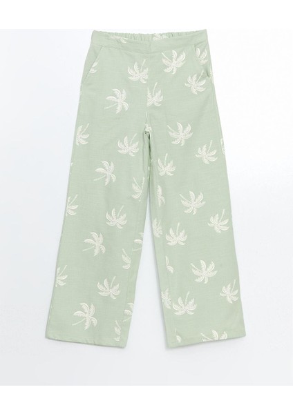 Lcw Kids Kare Yaka Kız Çocuk Bluz ve Pantolon modelleri