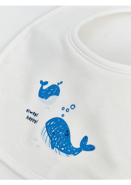 Lcw Baby Baskılı Erkek Bebek Mama Önlüğü 2'li