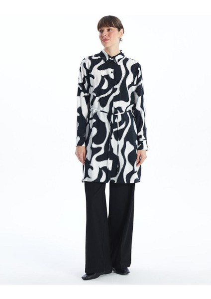 Lcwaıkıkı Classic Desenli Kadın Gömlek Tunik fiyatları