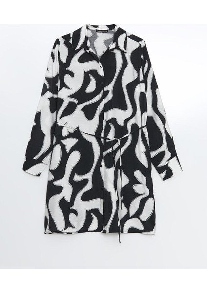 Lcwaıkıkı Classic Desenli Kadın Gömlek Tunik indirimleri