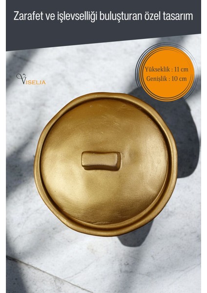 Takı Kutusu Takı Organizer Kapaklı Kutu Takı Düzenleyici Altın Renk Model 12 fiyatları