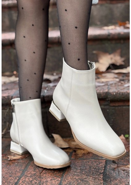 Tonti Bej Cilt Topuklu Bot fiyatları