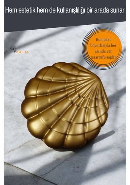 Takı Kutusu Takı Organizer Kapaklı Kutu Takı Düzenleyici Altın Renk Model 11 fırsatları