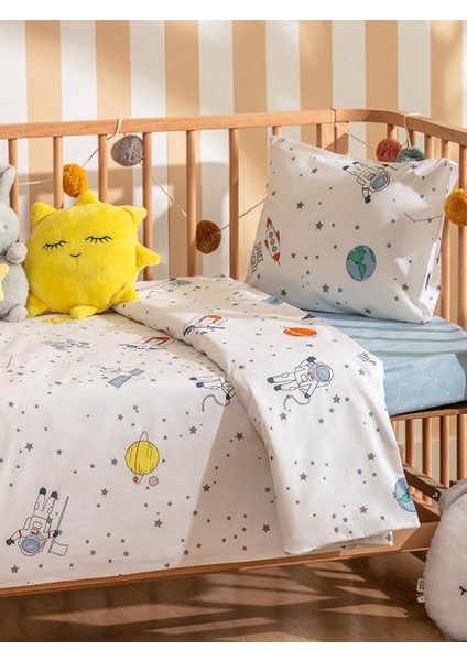 Lcw Home Karışık Uzay Baskılı Bebek Nevresim Takımı