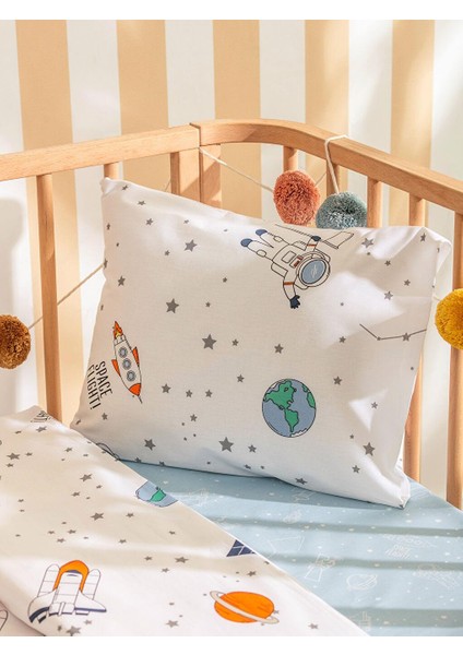 Lcw Home Karışık Uzay Baskılı Bebek Nevresim Takımı