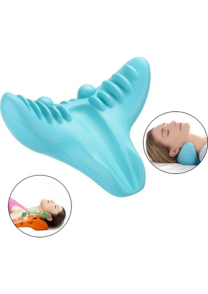 Düz Model Boyun Masaj Yastığı Omuz Sedyesi Gevşetici Servikal Traksiyon Cihaz Yastık Düzleştirici modelleri