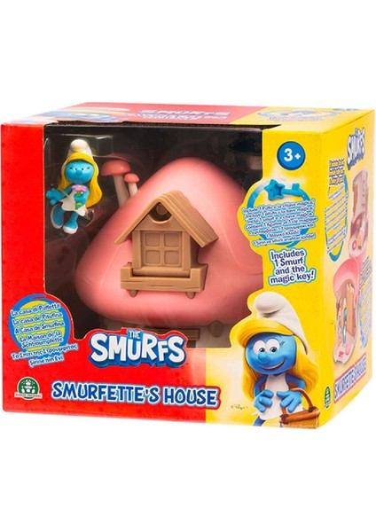 Smurf Magic Key Şirinler Evi ve Figür Oyun Seti