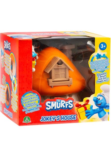 Smurf Magic Key Şirinler Evi ve Figür Oyun Seti