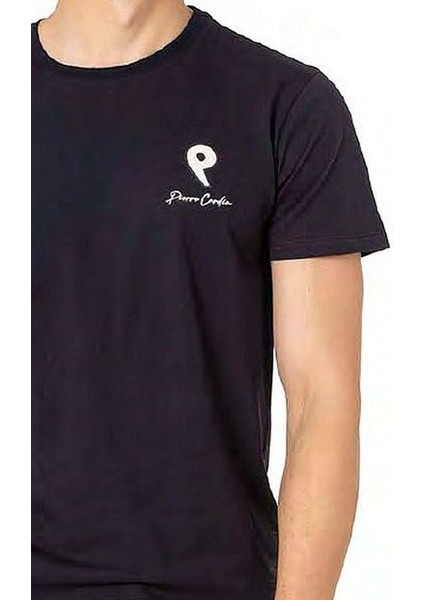 6078 Erkek Kısa Kollu Bisiklet Yaka Pijama Takım-Lacivert modelleri