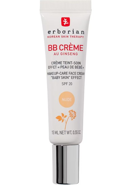 Ginseng Bb Crème Baby Skin" Effect - Bb Krem-Nude(15 ml)