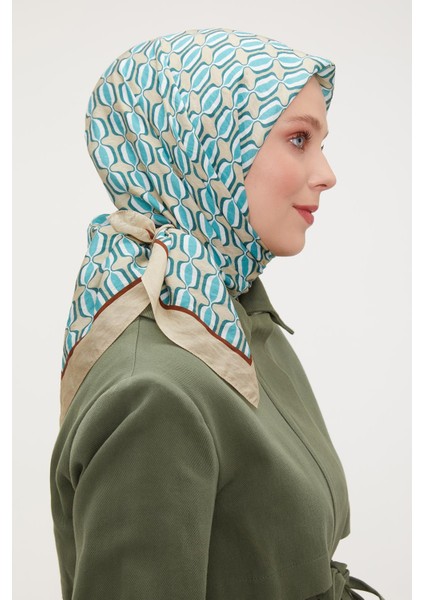 Vizon Elips Desen Modal Ipek Eşarp modelleri