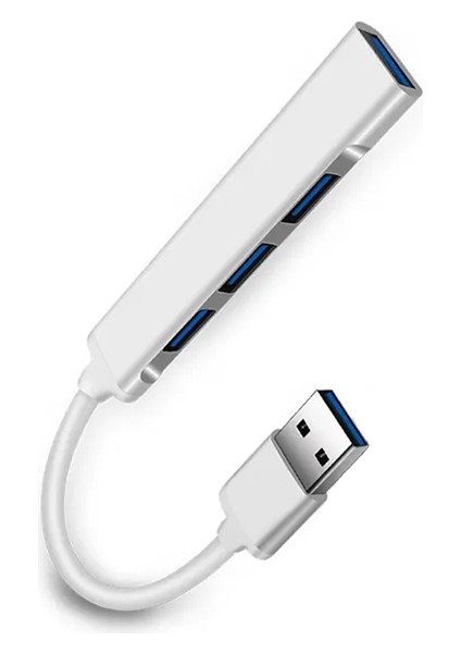 USB 3.0 4 Port USB Çoklayıcı Çoğaltıcı Çevirici Metal Sağlam Tasarım