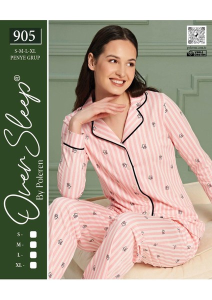 905 Over Sleep Penye Pijama Takım