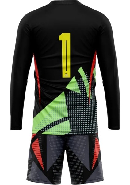 Çocuk Yetişkin Siyah Bordo Nefes Alan Kaleci Forması Maç Futbol Forması fiyatları