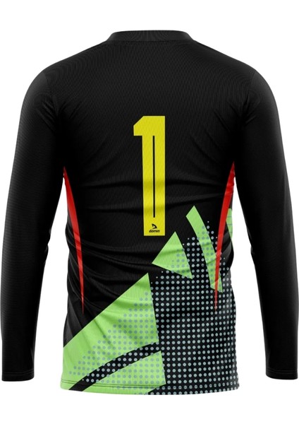 Çocuk Yetişkin Siyah Bordo Nefes Alan Kaleci Forması Maç Futbol Forması indirimleri