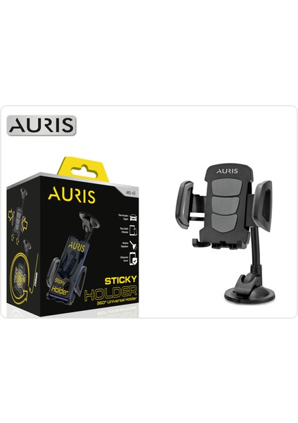 Ars-H3 Cama Yapışan Vantuzlu 360° Dönen Tasarımlı Oto Telefon Tutucu Araç Içi Telefon Tutacağı modelleri
