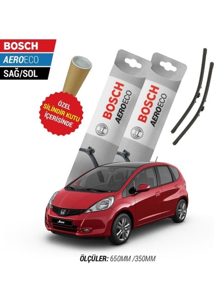 Honda Jazz 2009 Silecek Takımı Bosch Aeroeco