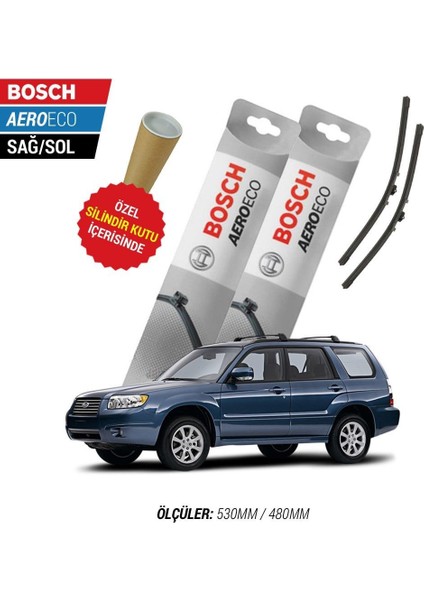 Subaru Forester 2000 Silecek Takımı Bosch Aeroeco