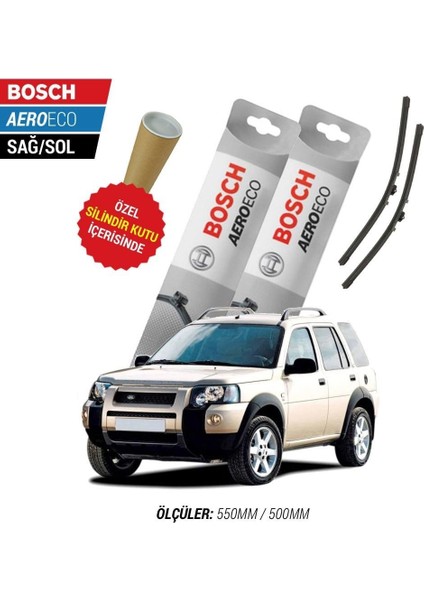 Land Rover Freelander 2004 Silecek Takımı Bosch Aeroeco