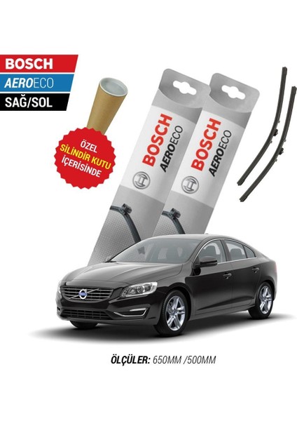 Volvo S60 2014 Silecek Takımı Bosch Aeroeco