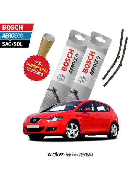 Seat Leon 2008 Silecek Takımı Bosch Aeroeco