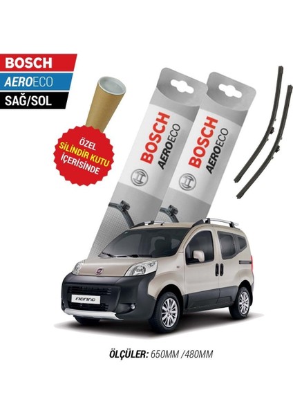 Fiat Fiorino 2013 Silecek Takımı Bosch Aeroeco