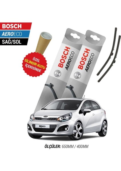 Kia Rio 2013 Silecek Takımı Bosch Aeroeco