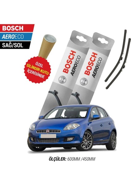 Fiat Albea 2007 Silecek Takımı Bosch Aeroeco