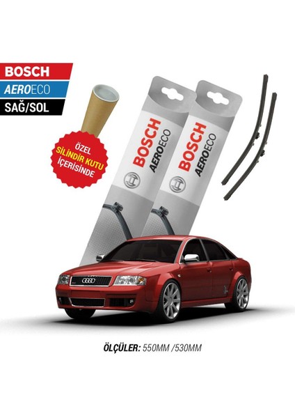 Audi A6 2001 Silecek Takımı Bosch Aeroeco