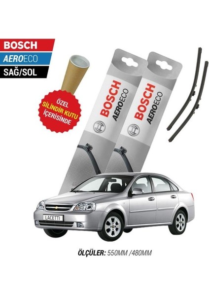 Chevrolet Lacetti 2009 Silecek Takımı Bosch Aeroeco