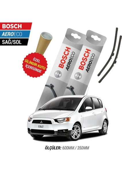 Mitsubishi Colt 2011 Silecek Takımı Bosch Aeroeco