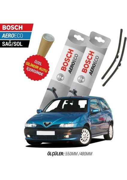 Alfa Romeo 145 1995 Silecek Takımı Bosch Aeroeco
