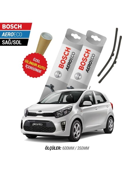 Kia Picanto 2017 Silecek Takımı Bosch Aeroeco